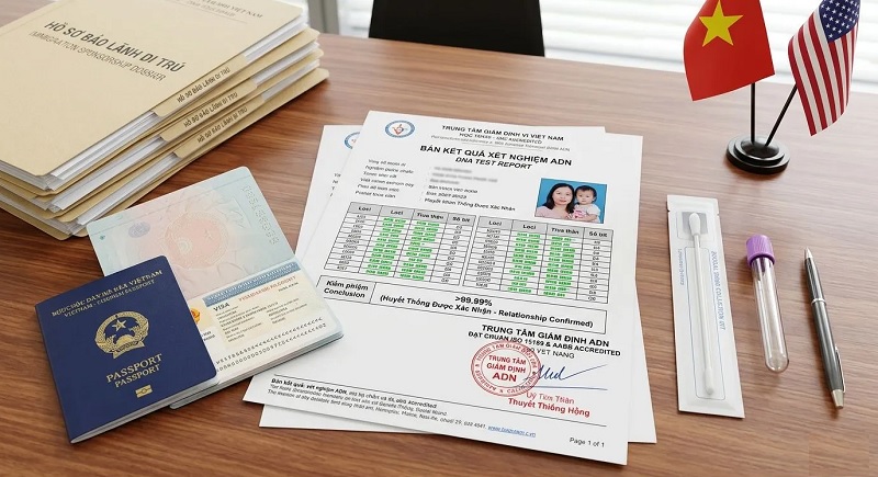 quy trình xét nghiệm adn pháp lý